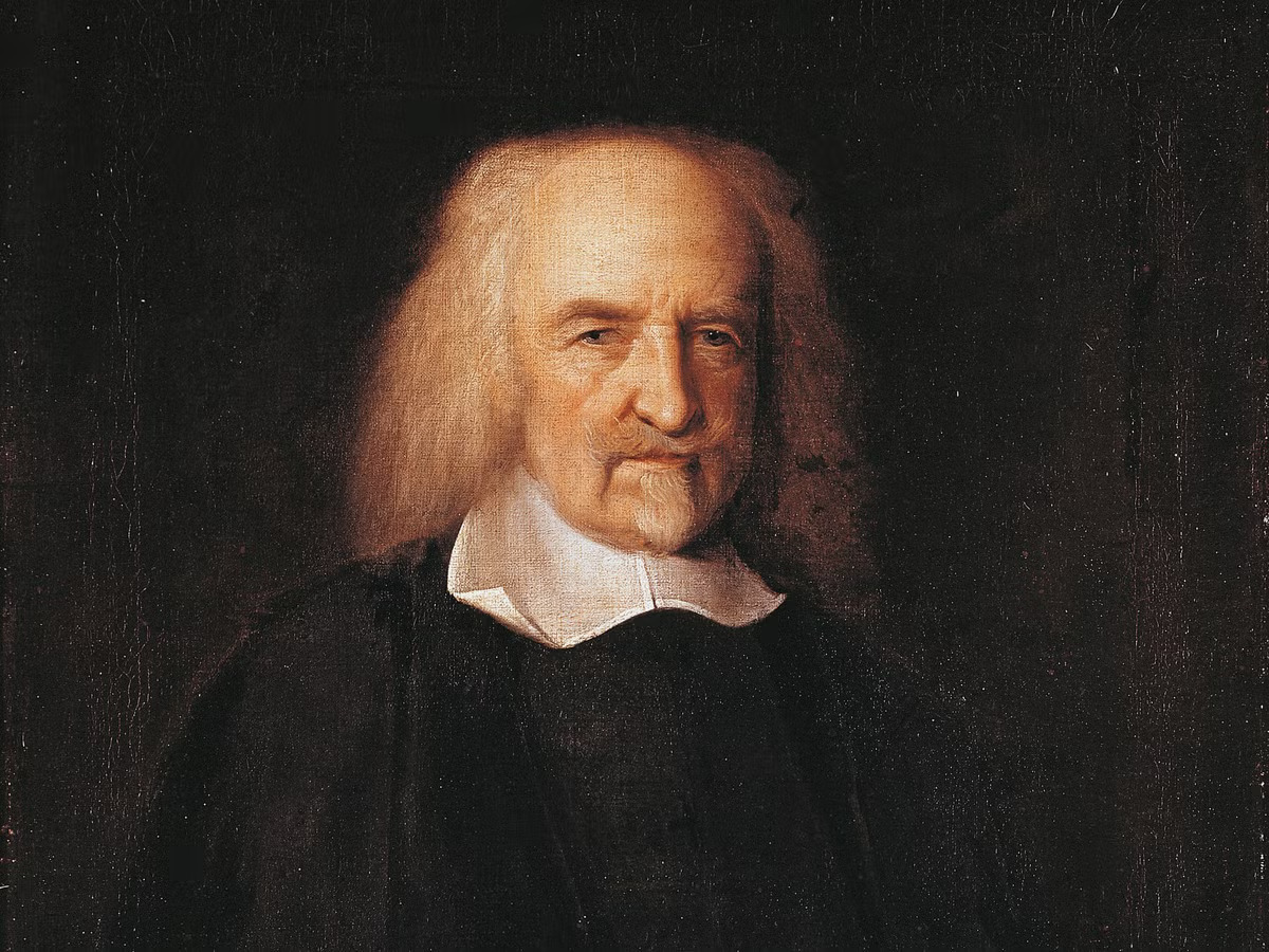 Portrait of Thomas Hobbes