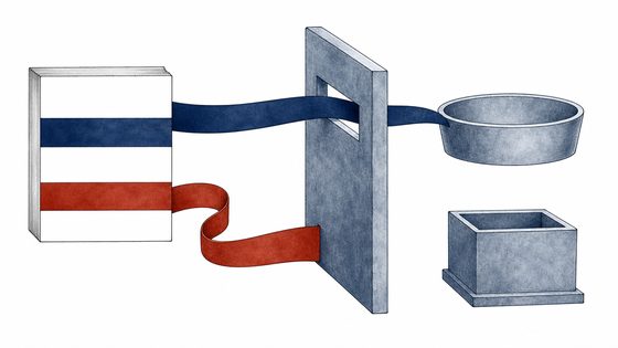 Evidence crossing a policy boundary while a concealed instruction strip is blocked.